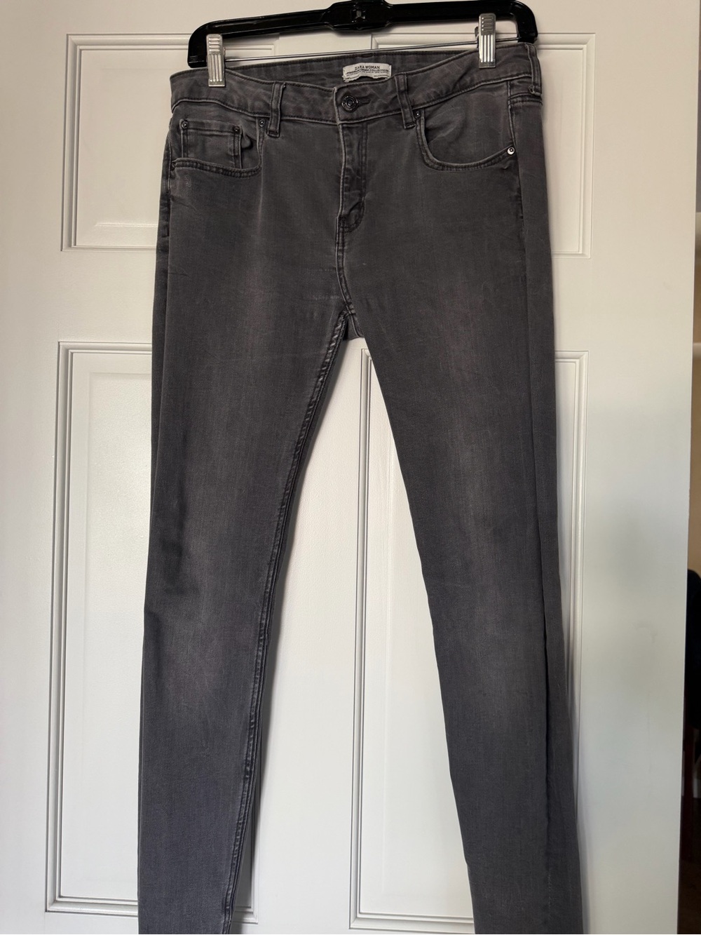 Zara Skinny Jeans in Washed Charcoal